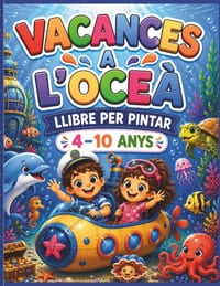 Vacances a l'Oceà: Llibre per pintar cover