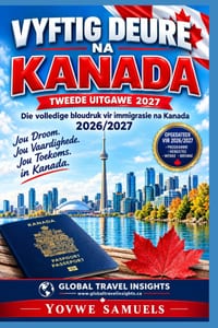 Vyftig Deure na Kanada: Die volledige bloudruk vir immigrasie na Kanada cover