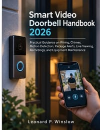 Smart Video Doorbell Handbook 2026: Practical Guidance on Wiring, Chimes, Motion Detection, Package Alerts, Live Viewing, Recordings, and Equipment Ma cover