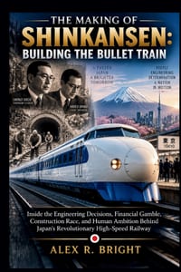 The Making of Shinkansen: BUILDING THE BULLET TRAIN: Inside the Engineering Decisions, Financial Gamble, Construction Race, and Human Ambition Behind cover