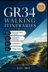 GR34 Walking Itineraries: Day-by-Day Stages, Coastal Routes, Lodging & Trail Tips cover