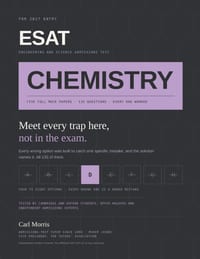 ESAT Chemistry: Five Full Mock Papers: 2027 Entry The papers that tell you why the wrong answer looked right - 135 questions, every one worked - Engin cover