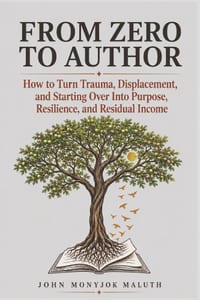 From Zero to Author: How to Turn Trauma, Displacement, and Starting Over Into Purpose, Resilience, and Residual Income cover