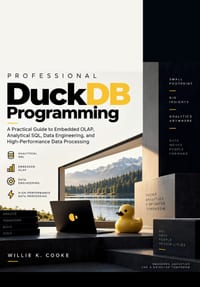 Professional DuckDB Programming: A Practical Guide to Embedded OLAP, Analytical SQL, Data Engineering, and High-Performance Data Processing cover