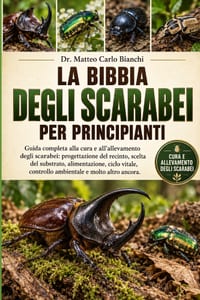 La Bibbia Degli Scarabei Per Principianti: Guida completa alla cura e all'allevamento degli scarabei: progettazione del recinto, scelta del substrato, cover