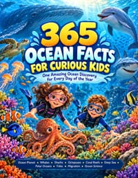 365 Ocean Facts for Curious Kids: One Amazing Ocean Discovery for Every Day of the Year: Whales, Sharks, Octopuses, Coral Reefs, Deep Sea, Polar Ocean cover