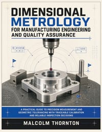 Dimensional Metrology for Manufacturing Engineering and Quality Assurance: A Practical Guide to Precision Measurement and Geometric Tolerancing with T cover