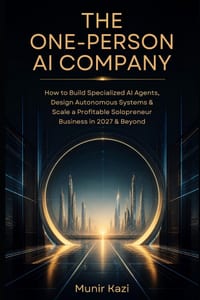 The One-Person AI Company: How to Build Specialized AI Agents, Design Autonomous Systems & Scale a Profitable Solopreneur Business in 2027 & Beyond cover