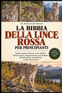 La Bibbia Della Lince Rossa Per Principianti: Guida completa alla lince rossa: habitat, alimentazione, comportamento, tracciamento, identificazione, r cover