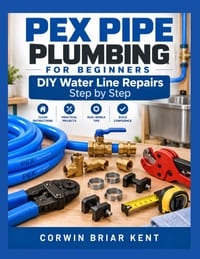 PEX Pipe Plumbing For Beginners: DIY Water Line Repairs Step by Step cover