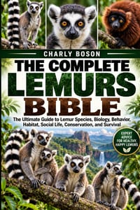The Complete Lemurs Bible: The Ultimate Guide to Lemur Species, Biology, Behavior, Habitat, Social Life, Conservation, and Survival cover