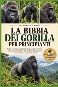 La Bibbia Dei Gorilla Per Principianti: Guida completa ai gorilla: biologia, comportamento, alimentazione, habitat, dinamiche sociali, benessere, cons cover