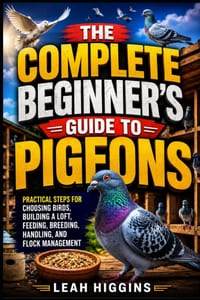 The Complete Beginner's Guide to Pigeons: Practical Steps for Choosing Birds, Building a Loft, Feeding, Breeding, Handling, and Flock Management cover