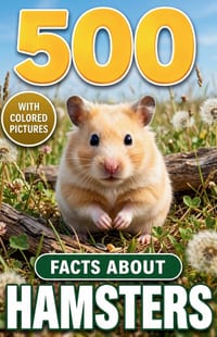 500 Fascinating Facts About Hamsters: An Engaging Guide to Species, Behavior, Senses, Diet, Burrows, Pet Care, and Survival, for Kids and Adults cover