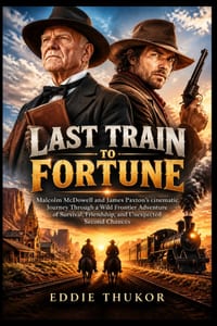 Last Train to Fortune: Malcolm McDowell and James Paxton's cinematic Journey Through a Wild Frontier Adventure of Survival, Friendship, and Unexpected cover