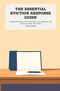 The Essential Eviction Response Guide: Reading the Notice, Your Court Date, Your Defenses, and Leaving on Your Own Terms cover