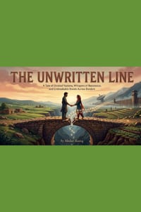 The Unwritten Line: A Tale of Divided Nations, Whispers of Resistance, and Unbreakable Bonds Across Borders cover