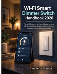 Wi-Fi Smart Dimmer Switch Handbook 2026: Practical Guidance on Neutral Requirements, LED Compatibility, Brightness Limits, Scenes, Voice Control, and cover