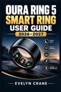 Oura Ring 5 Smart Ring User Guide 2026-2027: Setup, Sleep Tracking, Readiness Scores, Activity Monitoring, Recovery Insights, Heart Health, Stress Tre cover
