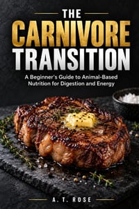 The Carnivore Transition: A Beginner's Guide to Animal-Based Nutrition for Digestion and Energy cover
