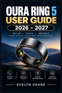 Oura Ring 5 User Guide 2026-2027: Setup Made Simple: Sleep Scores, Recovery Metrics, Workout Insights, Health Radar, AI Coaching, Charging & Smarter D cover
