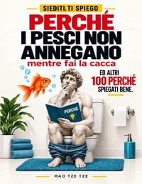 Siediti. Ti spiego perché i pesci non annegano: Mentre fai la cacca. E altre 100 curiosità spiegate bene cover