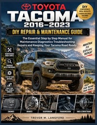 Toyota Tacoma 2016-2023 DIY Repair & Maintenance Guide: The Essential Step by Step Manual for Maintenance Diagnostics Troubleshooting Repairs and Keep cover