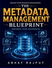 The Metadata Management Blueprint: AI in Data Management Enterprise Metadata Solutions Big Data Metadata Information Lifecycle Metadata Stewardship Bu cover