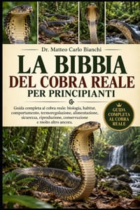 La Bibbia del Cobra Reale Per Principianti: Guida completa al cobra reale: biologia, habitat, comportamento, termoregolazione, alimentazione, sicurezz cover