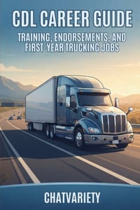 CDL Career Guide: Training, Endorsements, and First-Year Trucking Jobs cover