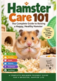 Hamster Care 101: The Complete Guide to Raising a Happy, Healthy Hamster cover