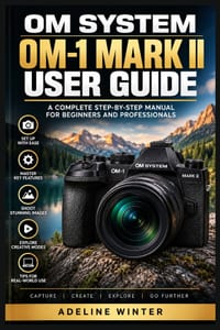 OM System OM-1 Mark II User Guide: A Complete Step-by-Step Handbook: Setup, Controls, Modes, Outdoor Shooting, Customization, Troubleshooting, Better cover