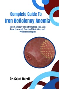 Complete Guide To Iron Deficiency Anemia: Boost Energy and Strengthen Red Cell Function with Practical Nutrition and Wellness Insights cover