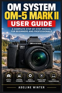 Om System Om-5 Mark II User Guide: Simple Instructions for Camera Controls, Everyday Techniques, and Better Results cover