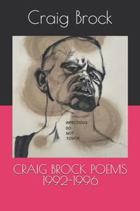 Craig Brock Poems 1992-1996 cover