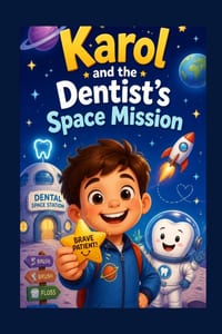 Karol and the Dentist's Space Mission: A Fun and Reassuring Adventure That Helps Children Feel Brave at the Dentist cover