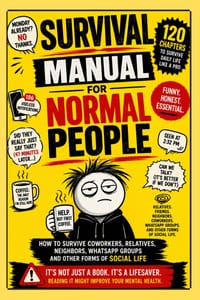 Survival Manual for Normal People: How to Survive Coworkers, Relatives, Neighbors, WhatsApp Groups, and Other Forms of Social Life cover