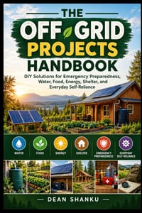 The Off-Grid Projects Handbook: DIY Solutions for Emergency Preparedness, Water, Food, Energy, Shelter, and Everyday Self-Reliance cover