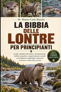 La Bibbia Delle Lontre Per Principianti: Guida completa alle lontre: alimentazione, habitat acquatico, comportamento sociale, arricchimento ambientale cover