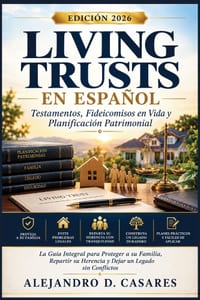 Living Trusts En Español: La Guía Integral para Coordinar su Testamento y su Living Trust, Proteger a Familias Mezcladas, Planificar para la Incapacid cover