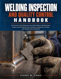 Welding Inspection and Quality Control Handbook: A Practical Field Reference for Weld Defect Identification, Visual and Nondestructive Testing, Accept cover