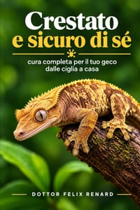 Crestato e sicuro di sé: cura completa per il tuo geco dalle ciglia a casa cover