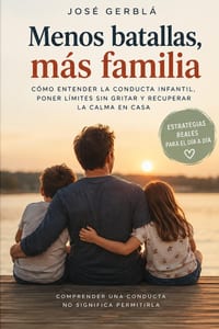 Menos batallas, más familia: Cómo entender la conducta infantil, poner límites sin gritar y recuperar la calma en casa cover