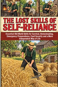 The Lost Skills of Self-Reliance: Essential Old-World Skills for Survival, Homesteading, Emergency Preparedness, Food Security and a More Independent cover