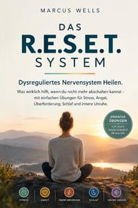Dysreguliertes Nervensystem Heilen: DAS R.E.S.E.T.SYSTEM. Was wirklich hilft, wenn du nicht mehr abschalten kannst - mit einfachen Übungen für Stress, cover