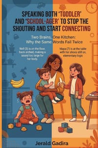 Speaking Both 'Toddler' and 'School-Ager' to Stop the Shouting and Start Connecting: A parent's daily playbook for balancing big toddler emotions with cover