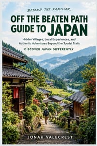 Off the Beaten Path Guide to Japan: Hidden Villages, Local Experiences, and Authentic Adventures Beyond the Tourist Trails cover