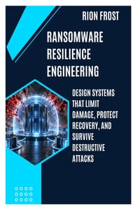 Ransomware Resilience Engineering: Design Systems That Limit Damage, Protect Recovery, and Survive Destructive Attacks cover