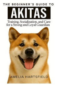 The Beginner's Guide to Akitas: Training, Socialization, and Care for a Strong and Loyal Guardian cover