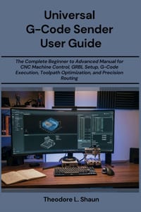 Universal G-Code Sender User Guide: The Complete Beginner to Advanced Manual for CNC Machine Control, GRBL Setup, G-Code Execution, Toolpath Optimizat cover